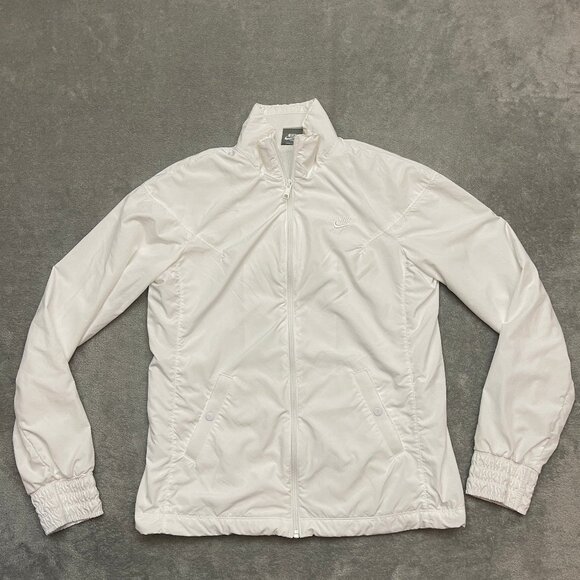 Vintage Nike Windrunner Windbreaker Jacket Women's M Full Zip Y2K 90’s Retro - Picture 1 of 9